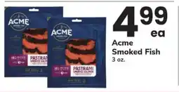 Safeway Acme Smoked Fish offer