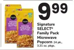 Safeway Signature SELECT Family Pack Microwave Popcorn offer
