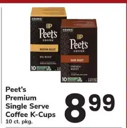 Safeway Peet’s Premium Single Serve Coffee K-Cups offer