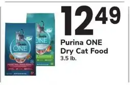 Safeway Purina One Dry Cat Food offer