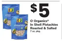 Safeway O Organics In Shell Pistachios offer