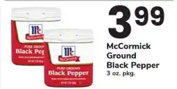 Safeway McCormick Ground Black Pepper offer