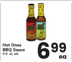 Safeway Hot Ones BBQ Sauce offer