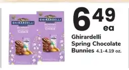 Safeway Ghirardelli Spring Chocolate Bunnies offer