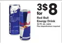 Safeway Red Bull Energy Drink offer