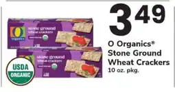 Safeway O Organics Stone Ground Wheat Crackers offer