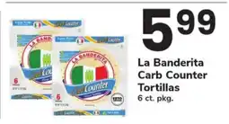 Safeway La Banderita Carb Counter Tortillas offer
