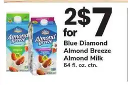 Safeway Blue Diamond Almond Breeze Almond Milk offer