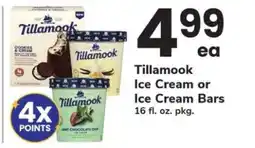 Safeway Tillamook Ice Cream or Ice Cream Bars offer