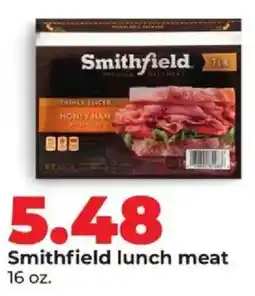 Hy-Vee Smithfield lunch meat offer