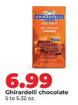 Hy-Vee Ghirardelli chocolate offer