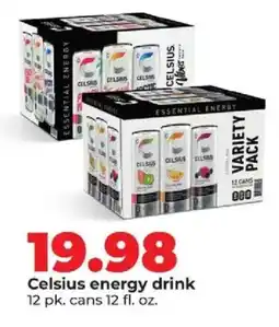 Hy-Vee Celsius energy drink offer