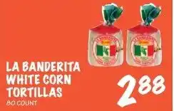 Foodarama La banderita white corn tortillas offer