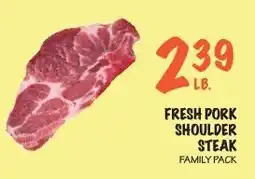 Foodarama Fresh pork shoulder steak offer
