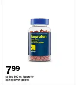 Target up&up 500-ct. ibuprofen pain reliever tablets offer