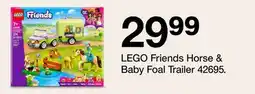 Target LEGO Friends Horse & Baby Foal Trailer 42695 offer