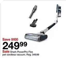 Target Shark PowerPro Flex pet cordless vacuum offer