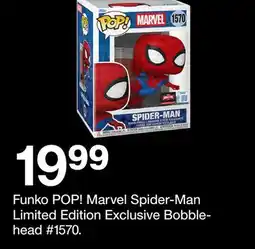 Target Funko POP! Marvel Spider-Man Limited Edition Exclusive Bobble- head #1570 offer