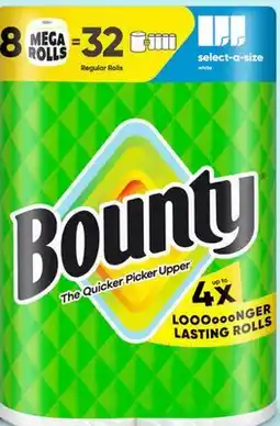 Target Bounty 8-pk. mega roll paper towels offer