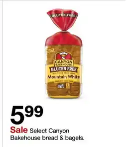 Target Select Canyon Bakehouse bread & bagels offer