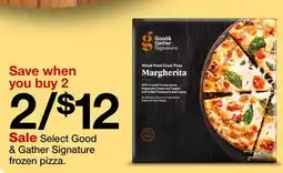 Target Select Good & Gather Signature frozen pizza offer