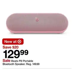 Target Beats Pill Portable Bluetooth Speaker offer