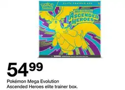 Target Pokémon Mega Evolution Ascended Heroes elite trainer box offer