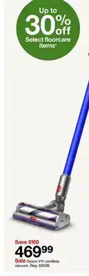 Target Dyson V11 cordless vacuum offer