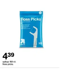 Target up & up 160-ct floss picks offer