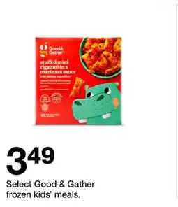 Target Select Good & Gather frozen kids' meals offer