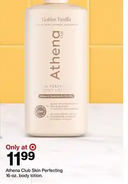 Target Athena Club Skin Perfecting 16 - oz. body lotion offer