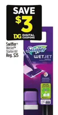 Dollar General Swiffer WetJet TM Starter Kit offer