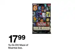 Target Yu-Gi-Oh! Maze of Muertos box offer