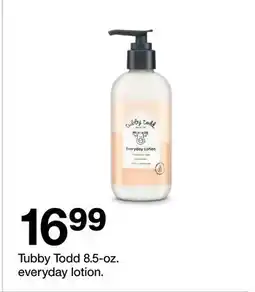 Target Tubby Todd 8.5 - oz. everyday lotion offer
