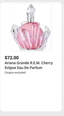 JC Penney Ariana Grande R.E.M. Cherry Eclipse Eau De Parfum offer