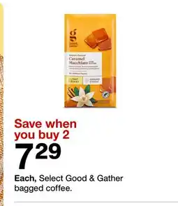 Target Select Good & Gather bagged coffee offer