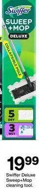 Target Swiffer Deluxe Sweep+Mop cleaning tool offer