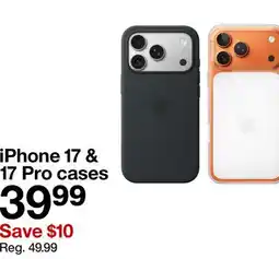 Target iPhone 17 & 17 Pro cases offer
