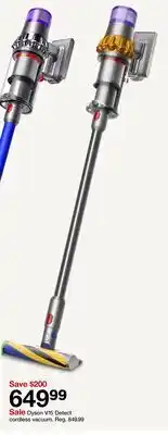 Target Dyson V15 Detect cordless vacuum offer
