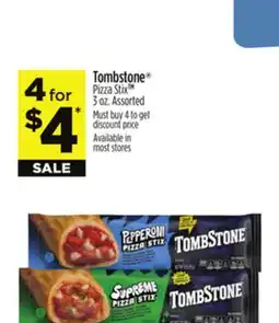 Dollar General Tombstone Pizza Stix offer