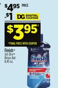 Dollar General Finish Jet-Dry Rinse Aid offer