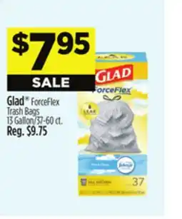 Dollar General Glad ForceFlex Trash Bags offer