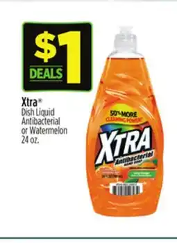 Dollar General Xtra Dish Liquid Antibacterial or Watermelon offer