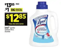 Dollar General Lysol Laundry Sanitizer offer