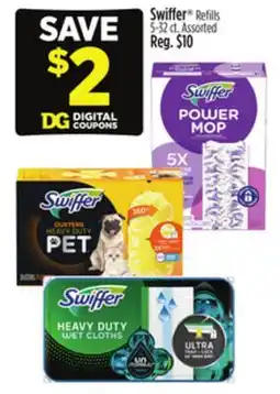 Dollar General Swiffer Refills offer