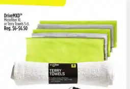 Dollar General DriveMXD Microfiber XL or Terry Towels offer