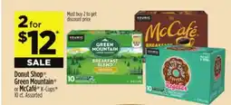 Dollar General Donut Shop , Green Mountain or McCafé K-Cups offer