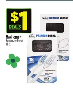 Dollar General MaxHome Spoons or Forks offer
