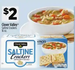 Dollar General Clover Valley Saltine Crackers offer