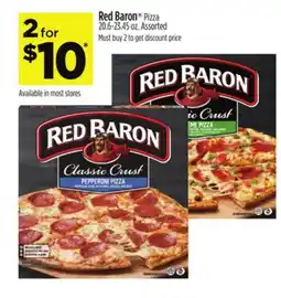 Dollar General Red Baron Pizza offer